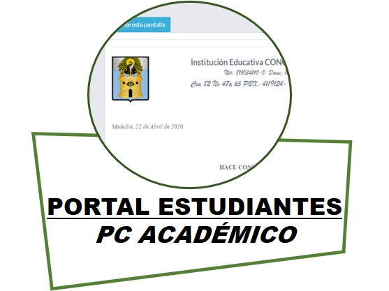 ICONO portal estudiantes